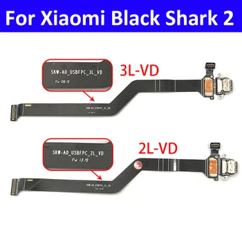 Nye USB-Stik til Opladning Stik Port Dock Flex Kabel Til Xiaomi Black Shark 2 blackshark Flex Kabel