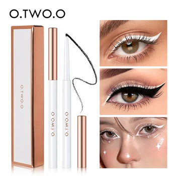 O. TO.O Eyeliner Blyant eyeliner Gel Vandtæt Langvarig 1,0 MM Ultra-slim Eye Liner Farvet Makeup til Øjne Kosmetik Værktøj