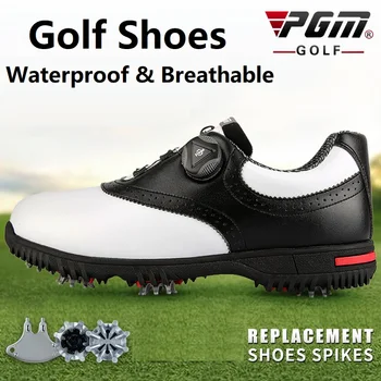 PGM Mænd Golf Sko Vandtæt Sport Sko Roterende Spænder Anti-slip-Sneakers Multifunktionelle Golf Trænere