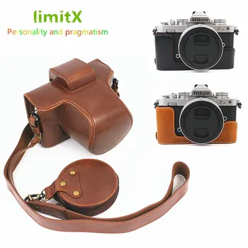 PU Læder kamerataske Halv Krop Tilfældet for Nikon Z fc Zfc Kamera med 16-50mm eller 28mm linse