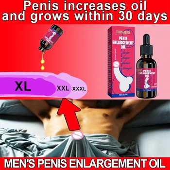 Penis Permanent Fortykkelse, Vækst Udvidelsen Massage Mænds Cock Erektion Smøremiddel Lncrease XXL Planteekstrakter Massage Olie