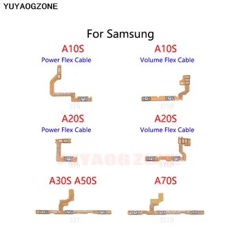 Power Knappen Lydstyrke Mute-Knappen On / Off-Flex Kabel Til Samsung Galaxy A10S A107F A20S A207F A50S A507F A70S A707F