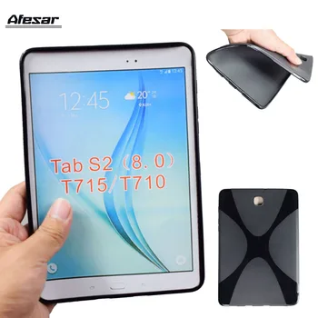 S2 9.7 Soft TPU Silicone Case til Samsung galaxy Tab S2 8.0 tommer Tablet SM-T710/T715/T713/T719/T810/T815/T819 Shell Hud