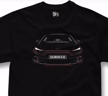 Scirocco Fans Klassisk R Coupe T-Shirt. Korte Ærmer 100% Bomuld Casual T-shirts Løs Top Størrelse S-3XL