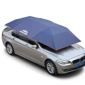 Sommer Bil Dækning solsejl Dække Bil Beskyttelse Paraply Oxford Klud, der er UV-Resistent Sammenklappelig Bil Telt Tag Anti-UV-Beskytter