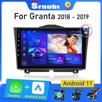 Srnubi 2 Din Android 11 bilradioen Til LADA BA3 Granta på Tværs af 2018 2019 GPS Navigation Carplay Mms Video-Afspiller, Stereoanlæg, DVD