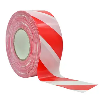 Synlighed for Offentlig Byggeri afspærringsbånd Ikke-Klæbende Rød Hvid Barrikade Tape Forsigtig Tape Sikkerhed Advarsel Tape