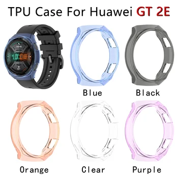 TPU etui, Cover til Huawei Ur GT 2E GT2E GT2 E beskyttelseskappe Shell Smart Ur Armbånd Farverige Protector Dække