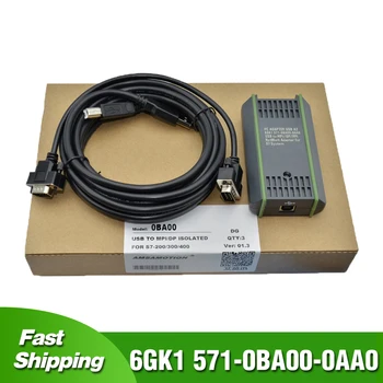 USB-MPI 6GK1 571-0BA00-0AA0 Programmering Kabel Til S7-200/300/400 PLC-0BA00 PPI Isoleret Version Netværks-PC-Adapter