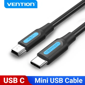 Vention USB-C til Mini-USB-Kabel Type C Adapter til Digital Kamera MacBook proMP3-Afspiller, HDD-Type-c til Mini-USB-Kabel