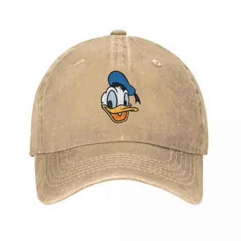 Vintage Donald Duck Baseball Caps Unisex Stil Nødlidende Bomuld Solen Cap Disney Udendørs All Seasons Rejse Caps Hat