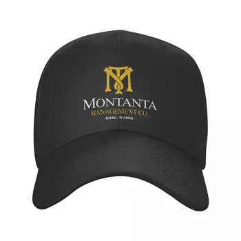 Vintage Montana administrationsselskab Baseball Cap Udendørs Mænd Kvinder Justerbar Scarface Pacino Gangster Film Far Sommer Hat