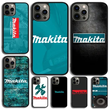 Værktøjskasse Makita Phone Case For iPhone 15 14 13 12 Mini-11 Pro Max antal SE 2020 6S 7 8 Plus X XS Antal XR Dække Shell coque