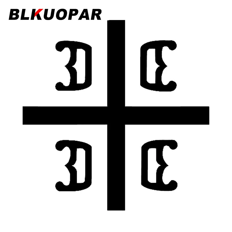 BLKUOPAR Placering serbiske på Tværs af Serbien Enhed Bil Mærkat Sjove Vandtæt Solcreme Decal Oprindelige Fashionable Windows Bil Godt - 1