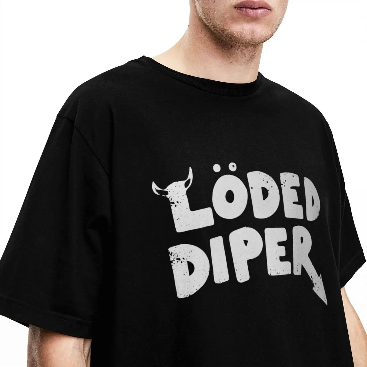 Mænd t-shirt LODED DIPER DAGBOG AF EN TØSEDRENG BØRNE tshirt mandlige brand teeshirt mænd sommeren bomuld t-shirt - 3