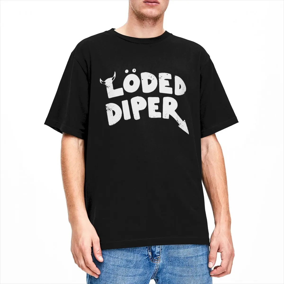 Mænd t-shirt LODED DIPER DAGBOG AF EN TØSEDRENG BØRNE tshirt mandlige brand teeshirt mænd sommeren bomuld t-shirt - 4