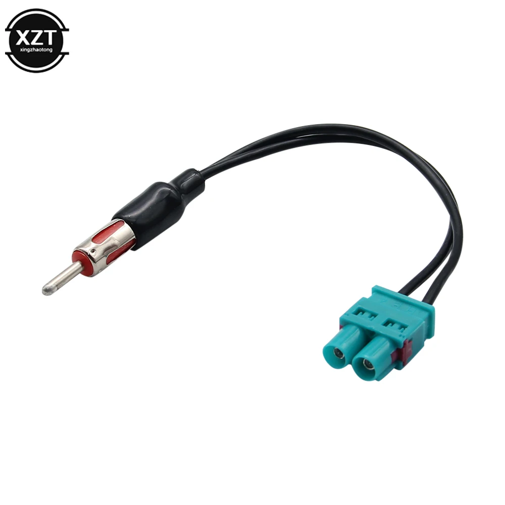Radio Audio Kabel-Adapter Antenne-Audio Kabel Mandlige Double-Fakra - Din han-Antenne Til Audi/VW/Volkswagen Bil Elektronik - 2