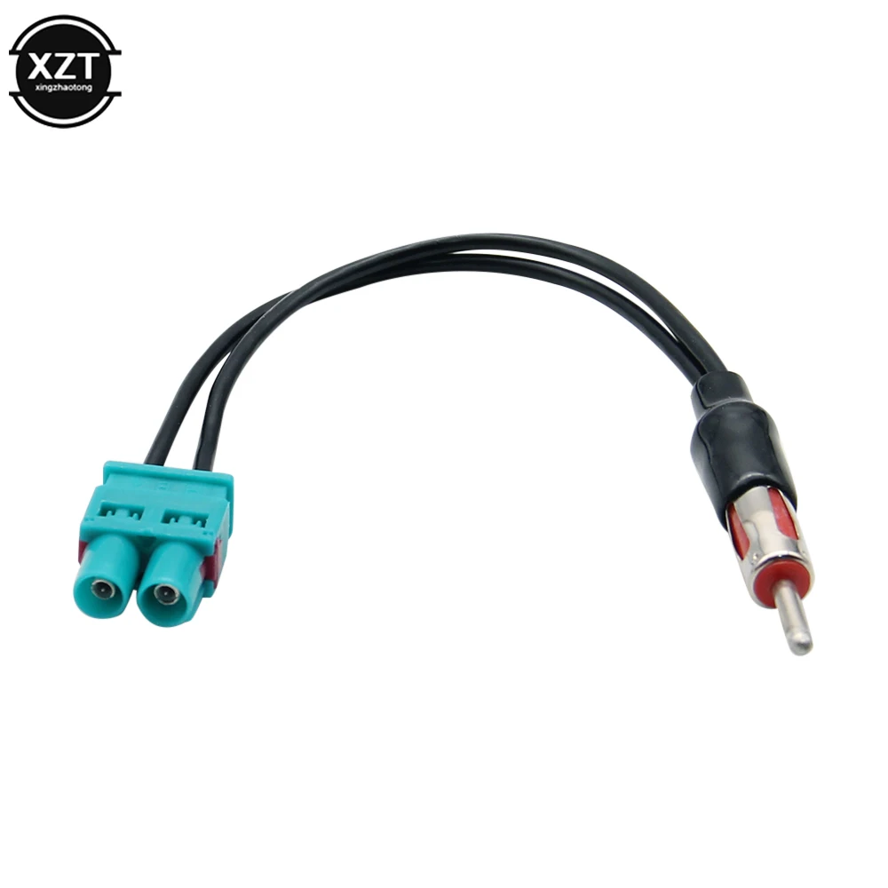 Radio Audio Kabel-Adapter Antenne-Audio Kabel Mandlige Double-Fakra - Din han-Antenne Til Audi/VW/Volkswagen Bil Elektronik - 5
