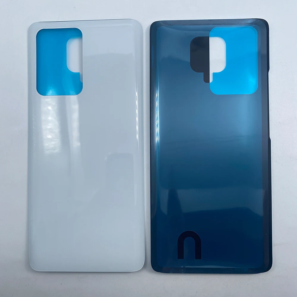 Nye Back Glas Bag Cover Til Xiaomi Mi 11T Mi11T Pro 5G Batteriet Dør Boliger Batteri bagcover Med Kamera Linse - 3
