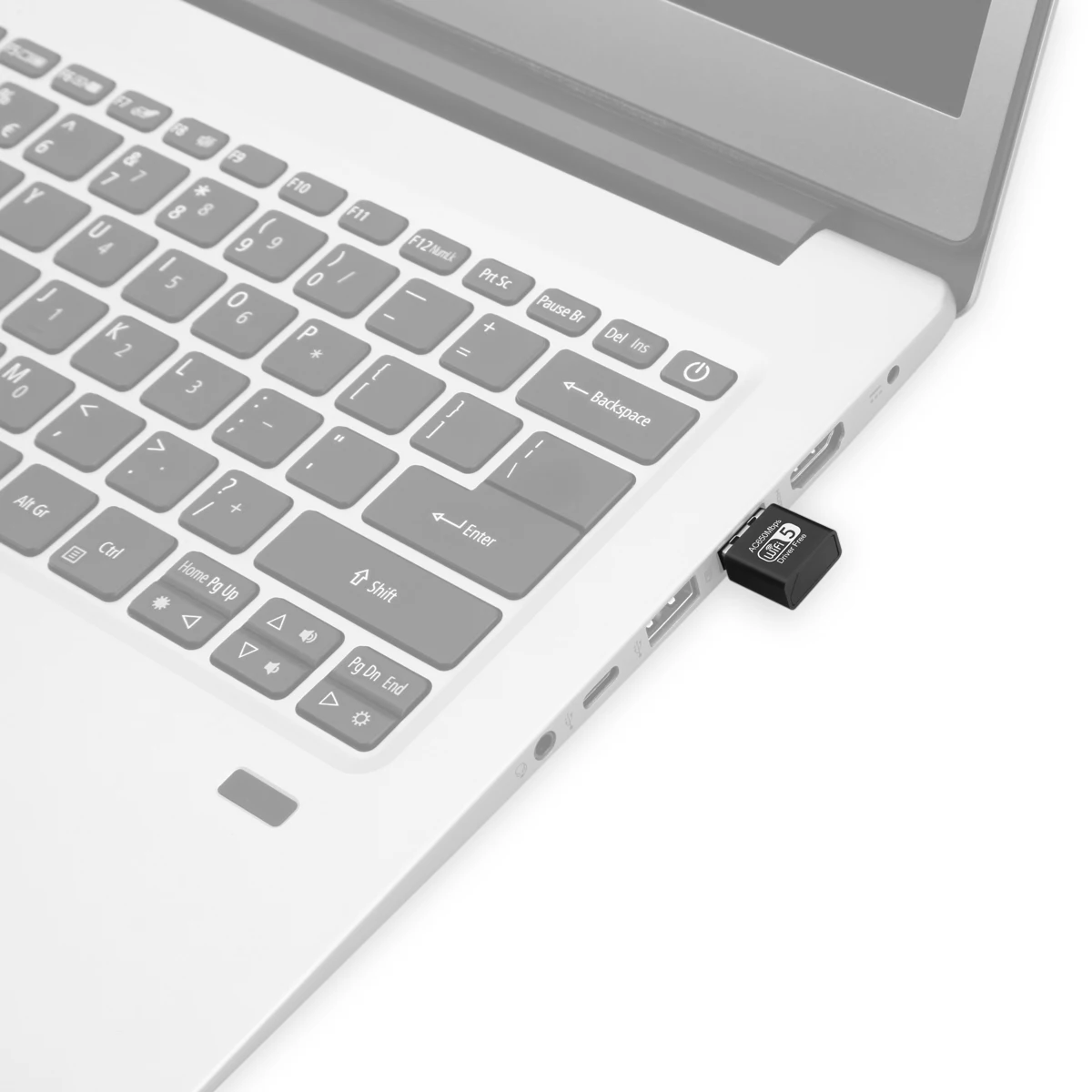 650Mbps USB WiFi netkort Dual Band-2,4 G 5GHz 5 Gratis WiFi Dongle Driver den Trådløse Modtager Adapter Til PC Desktop, Laptop - 1