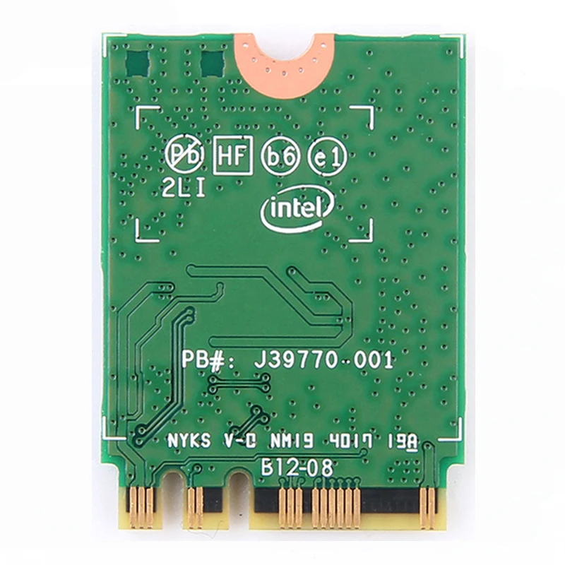1730Mbps For Intel Dual Band-Kort Desktop Kit Bluetooth-5.0 802.11 ac M. 2 9260NGW Kort Med 2x 6 DBI Antenne For Win10 Bærbar - 4