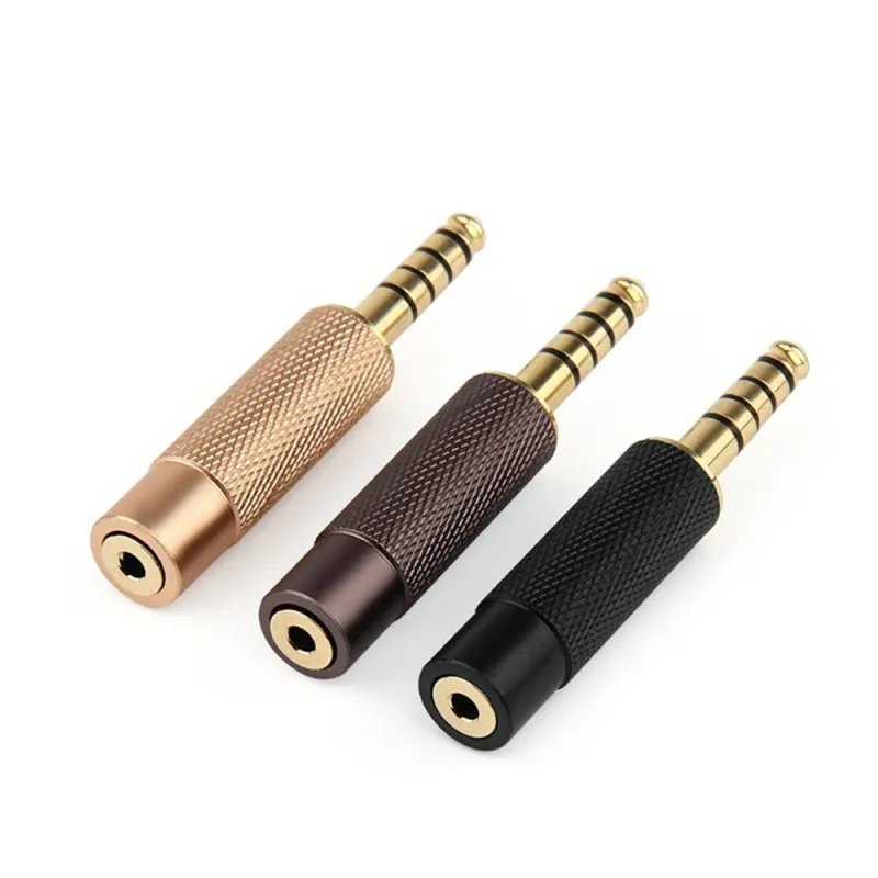 Audiophile-AUX-Stik På 2,5 4,4 mm Adapter Hovedtelefoner Plug 4.4 mm Mandlig 2,5 mm Kvindelige Hovedtelefon Wire Stik 5 Polede Audio Converter - 1