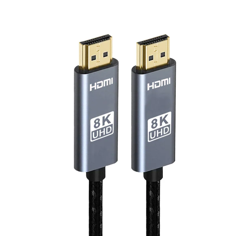 HDMI-8K Kabel-8K/60Hz 4K/120Hz UHD HDR 48 gbps HDMI Adapter Kabel 5M for enheder, store bærbare high-definition TV, projektorer - 5