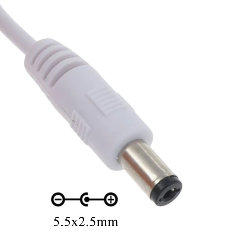 USB 2.0 til dc 5 v Opladning af USB-Ledningen til 5.5x2.5 mm 5V Oplader Kabel til Router-Ledning - 2