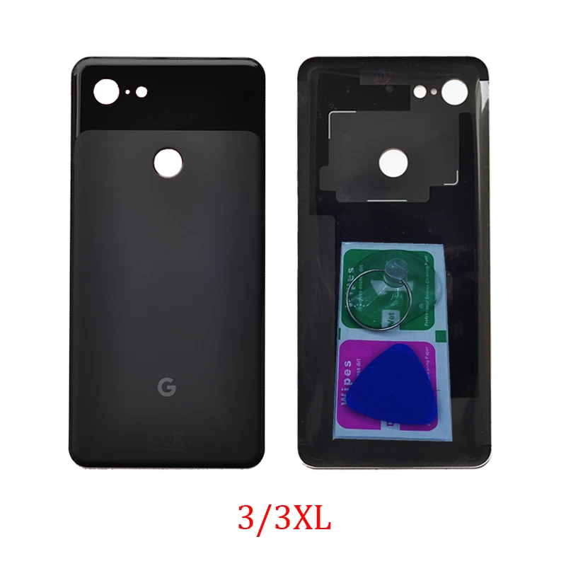 Tilbage Panel Glas Cover Til Google Pixel 3 XL-3XL Oprindelige Telefon Nye Boliger Chassis Glas Tilfælde Pixel 2 XL Del + Værktøjer - 0