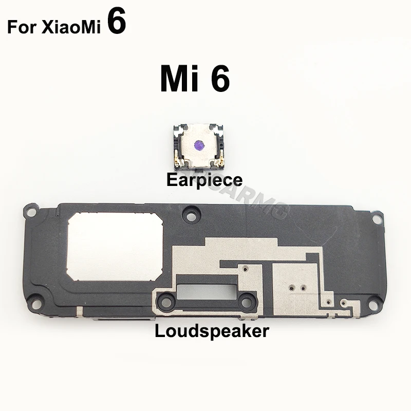 Aocarmo For XiaoMi 6 Mi 6 Top Ørestykke Højttaler Bund Højttaler Højttaler Dørklokken Ringer Udskiftning Del - 1