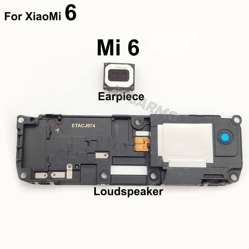 Aocarmo For XiaoMi 6 Mi 6 Top Ørestykke Højttaler Bund Højttaler Højttaler Dørklokken Ringer Udskiftning Del - 2