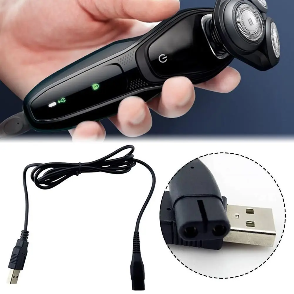 8V USB-Shaver Oplader Razor Opladning for Philip En Kniv QP2530 HQ850 Magt Udskiftning af Ledning Skæg Trimmere - 2