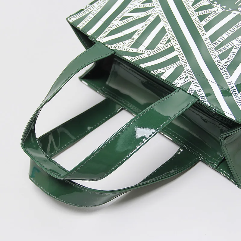 Øko-Venligt Messenger Taske PVC Vandtæt London Shopper Damer Skulder Håndtasker Shopping Kvindelige Casual Tote Bolsas De Mujer - 2