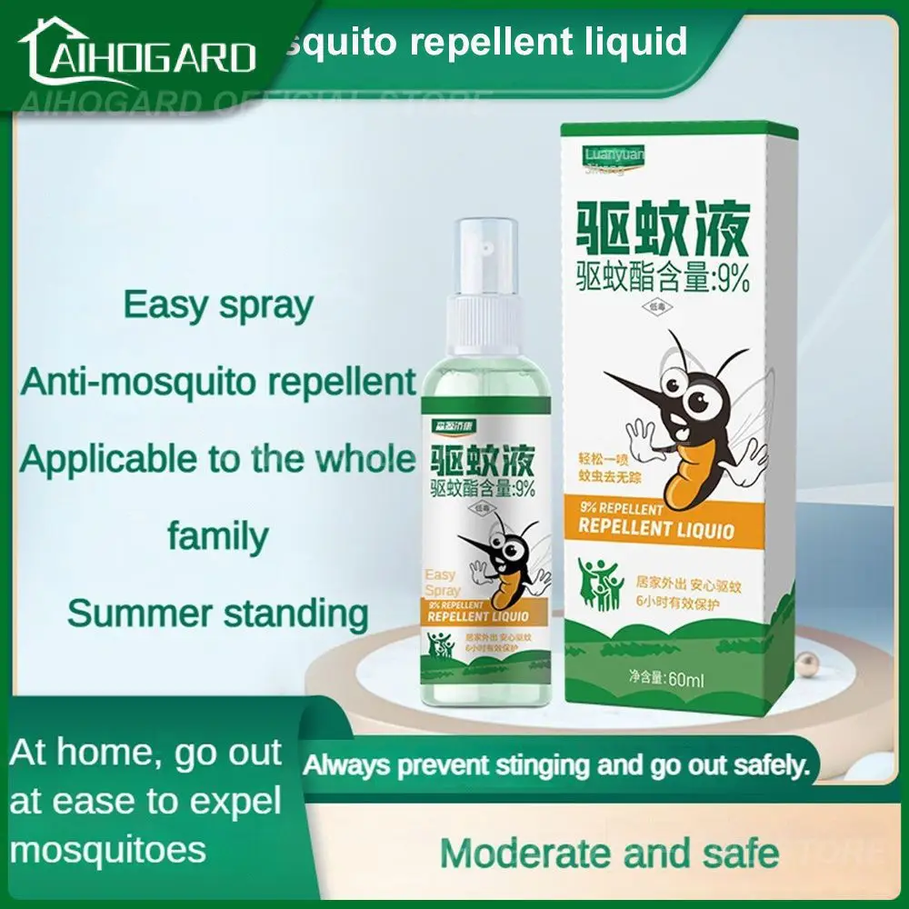 Anti-Kløe myggebalsam Spray 50 ml myggebalsam, Spray Og Varme Fjernelse myggebalsam Skarp Næse - 0