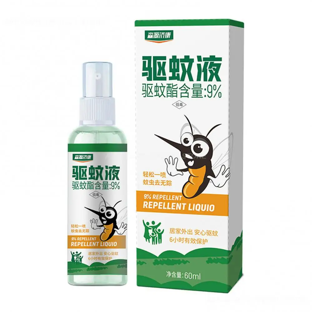 Anti-Kløe myggebalsam Spray 50 ml myggebalsam, Spray Og Varme Fjernelse myggebalsam Skarp Næse - 2