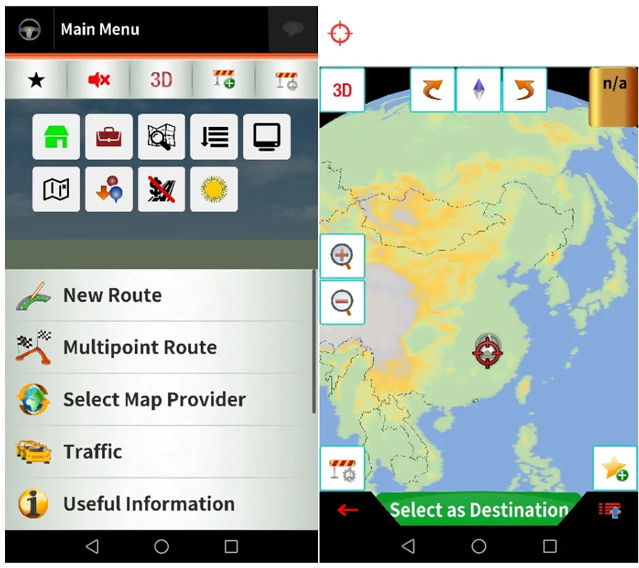 Til Android-System Bil Auto GPS Navigation 16GB Micro SD Kort Kort over Europa til Frankrig,Italien, Norge,Polen, Rusland,Spanien osv. - 3