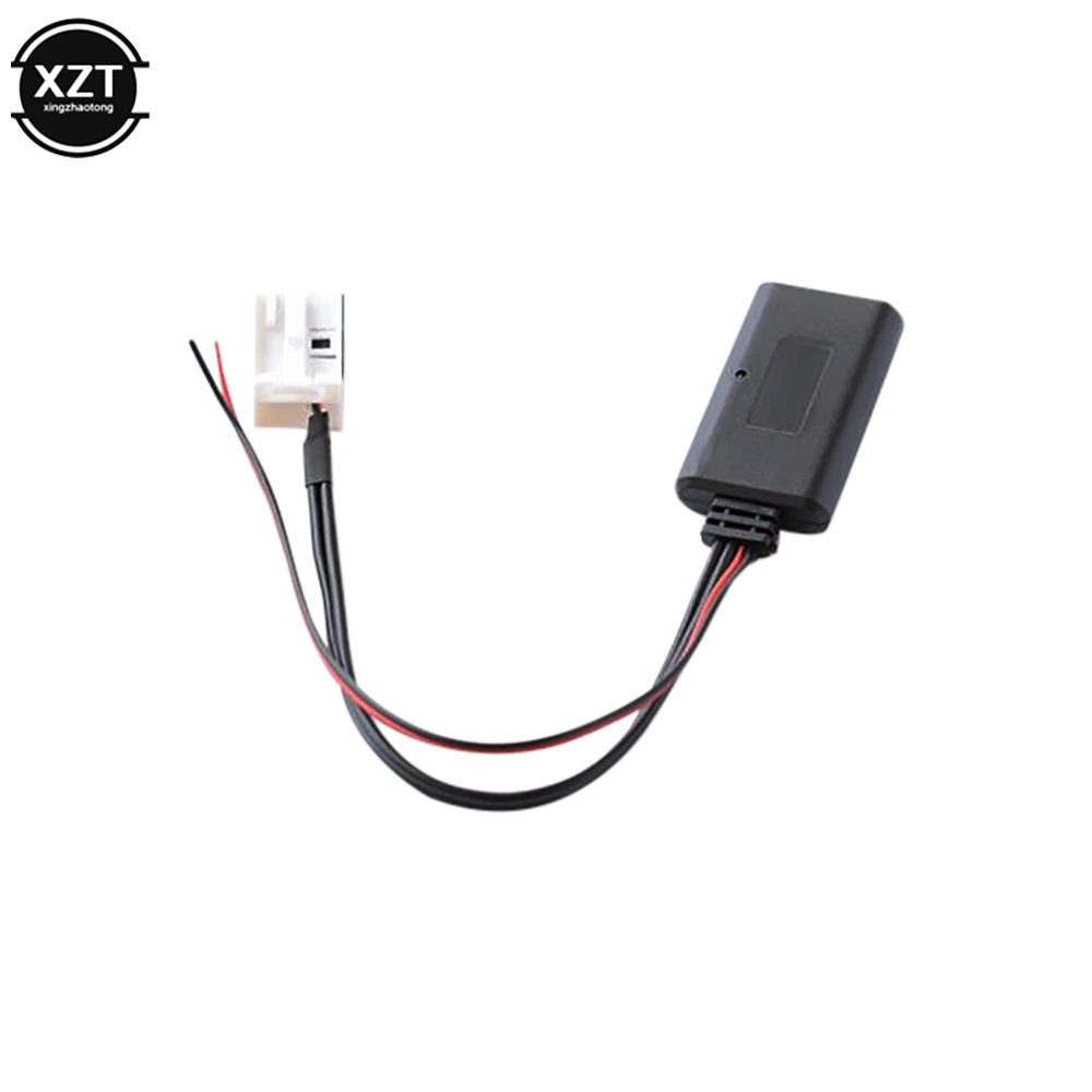 Trådløs Bluetooth-kompatibelt Modul AUX-in Audio MP3 Musik Adapter 12Pin Stik til VW for Skoda til Volkswagen RCD510 RCD3 - 4