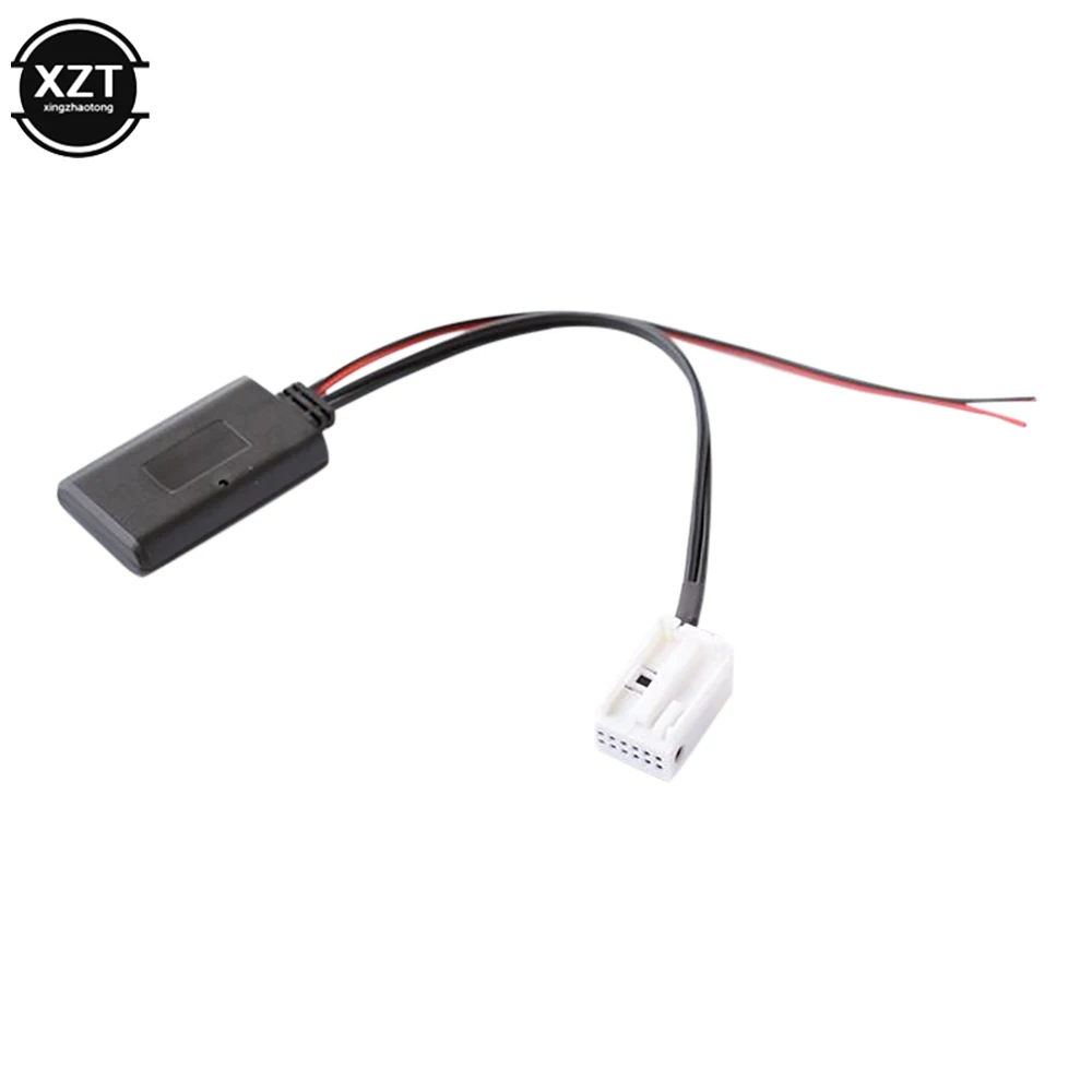 Trådløs Bluetooth-kompatibelt Modul AUX-in Audio MP3 Musik Adapter 12Pin Stik til VW for Skoda til Volkswagen RCD510 RCD3 - 5