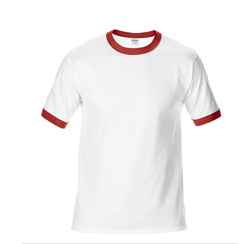 Tekst, Foto, Logo Skræddersyet Homme reklame Trykt Herre T-shirt Farve Blok T-shirts O-Neck Tops Sommeren 2023 - 5