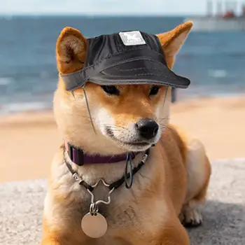 Åndbar Baseball Cap for Hunde, Hvalpe Grooming Hat, Udendørs Sommer-Hovedbeklædning, Casual Sød Hund med Hat, Hund Tilbehør